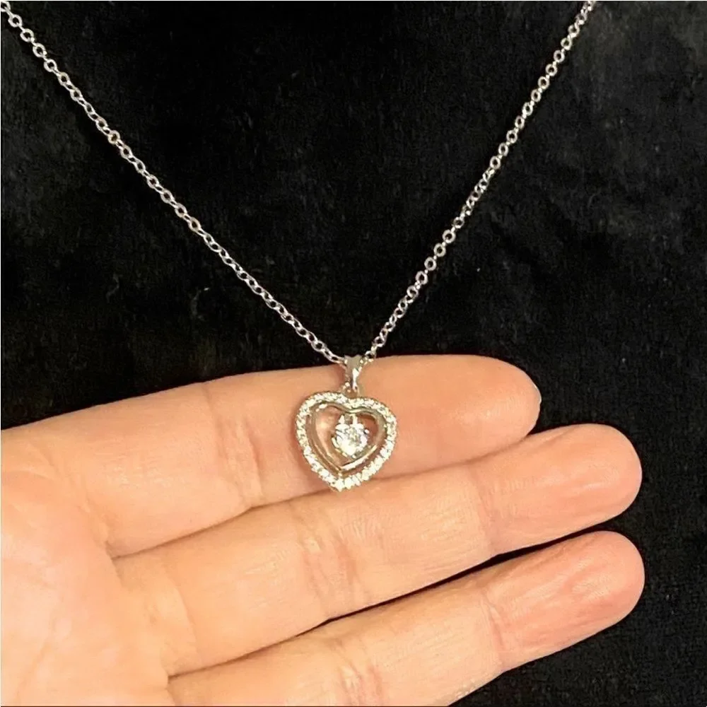 The Princess Darling Necklace in 925 silver and cubic zirconia